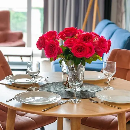 Pudrowy Lux 16 F Perlowa Przystan - Apartment